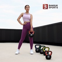 스타일 레인보우 케틀벨 6kg, 1개