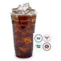 UKP 98파이 24온스 테이크아웃 PET컵 500개