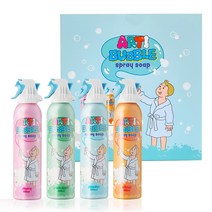 따블리에 아티버블 온가족 바디 클렌저 버블 클렌저 200ml 크리미 거품 목욕 안심 성분 무자극 (파우더 체리 애플 시트러스), 1세트, 800ml