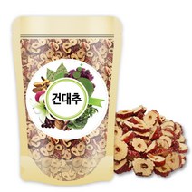 슬라이스 건대추 500g 건조 말린 대추 먹는법 칩 채 효능