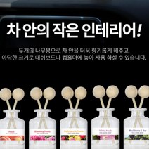 10종 2p 고급차량용방향제 차량 디퓨저 차 향수, 블랙체리