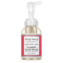 Deep Steep 포밍 핸드 워시 패션 프룻-구아바, 237ml, 1개