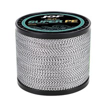 JOF 죠프 4합사 1000m 낚시줄 1호 2호 3호 4호 5호 6호 8호 Colorfast 시리즈, White&Black