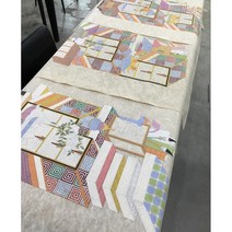 책거리 6폭 민화 도안 일본고려미술관 / 책가도 민화그리기 원데이클래스 취미 수업자료, 책거리(1)