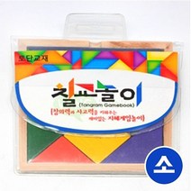 원목 칠교 놀이 소 토단 - 230210978EA, 1, 본상품선택