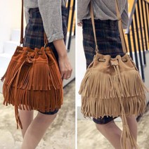 LDS 여성숄더백 숄더백 트렌드 스타일 테슬 데일리룩 인디언 외출 예쁜 가방 3W8DC765