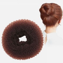 디엠몰 똥머리일등공신 똥머리 밴드 도넛밴드 스폰지 당고머리, 블랙, 1EA