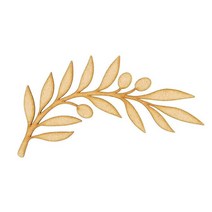 목재구입 나무합판 나무재단올리브 트리 분기 MDF 공예 모양 나무 빈 장식 꾸밈 가족, 08 60pcs_04 9-10 센치메터