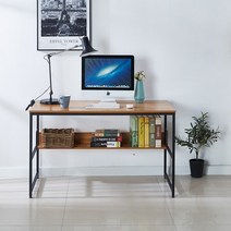 철제 공부책상 대학생 중고등학생 1200책상 800책상 조립식 컴퓨터 책상 다용도 책상 원룸 자취 책상 일자형 대학생 초등학생 아이 조립식 공부 철제책상 1인용 선반책상 일자형책상, 블랙, 하부 선반 일자책상 1200 YWD3041