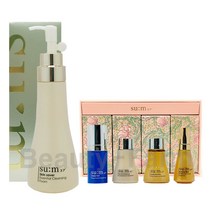 숨37도 스킨 세이버 에센셜 클렌징 폼 250ml 기획, 숨 베스트 에센스 4종 기프트 세트, 1세트