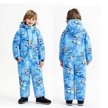 보드 스키 용품 어린이 방한복 키즈 스키 점프수트 원피스 오버올 방수 방풍 여아 스노우보드복 스노우옷-3, [03] Size 120, 04 as picture_03 Size 120