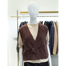 [AK평택점] [ab.f.z] 투버튼 니트조끼 (APX4HV-36J)