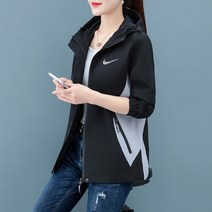 여성바람막이 신상항공점퍼 후드집업아우터 자외선차단 루즈핏점퍼 캐주얼자켓 바캉스 오버핏 인박카040