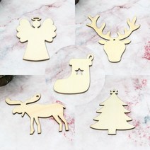 핌스토리 크리스마스 가랜드 만들기세트, 눈꽃사슴