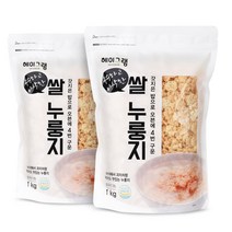 [두보식품] 쌀 누룽지 1kg, 2개