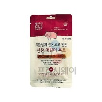 설성목장 키즈 무항생제 한돈으로 만든 한돈 어린이 육포 (4-5입/25gx5봉지), 5개