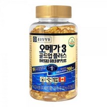종근당건강 오메가3 골드업 플러스 1010mg x 200캡슐, 5팩, 200정