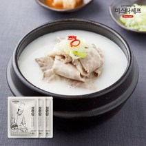 미스타셰프 설렁탕 600g 3팩, 단품