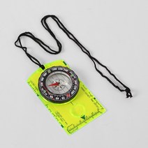 생활장터 [생활장터] 길잡이 다기능 나침반 등산 캠핑 지도나침반, 1개