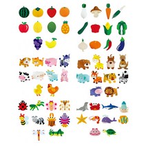 청양토이 펠트 교육자료 모형 모음[낭만문구소], 바다생물