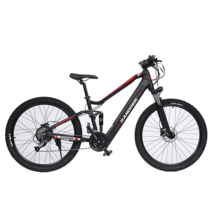 미니멀 전기 자전거 1000W 산악 전체 서스펜션 자전거와 내장 리튬 배터리 도로 Ebik, 17AH+27+1000W, 01 27