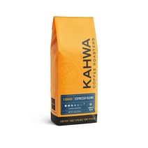Kahwa 쿠바 커피 원두 쿠바노 다크 로스트 에스프레소 블렌드 원두 커피 0.5kg(1파운드) 백, 1파운드(1팩)