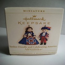 Hallmark 2006 Miniature Ornament Yankee Doodle And Celebrating America Madame Alexander, 1