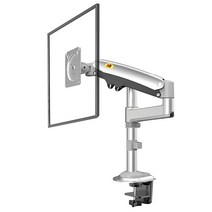 모니터베사홀 어고트론모니터암 nbh100 nbf100a ca2 nb h100 가스 스프링 22-35 lcd led 모니터 홀더 암 풀 모션 데스크탑 인체 공학적 모니터 tv, 은