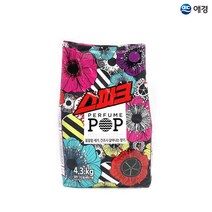 스파크 퍼퓸팝 가루세제 4.3Kg 리필 1EA 겸용