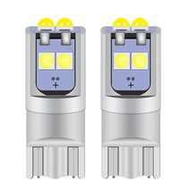 자동차 LED전구 방향지시등 표시등 2pcs 새로운 t10 w5w 밝은 led 자동 쐐기 주차 전구 실내, 02 빨간