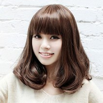 단발c컬펌가발 단발머리가발 숏가발 단발가발 중단발 여성통가발 단발통가발 중단발가발 여자단발가발 *, 블랙