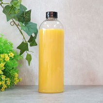 PET - 롱탄 510ml (1개입) 페트병 투명용기 플라스틱병, 블랙