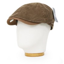 베이직엠 중년 남성 베레모 겨울 헌팅캡 잔골덴 사이드 BROOKSIDE 자수