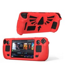 휴대용 레트로 HD 게임기 PC 콘솔 클라우드 비디오 고전게임 스팀 데크 핸드헬드 게임 콘, 01 빨간