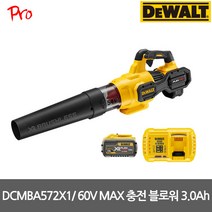 [디월트] DCMBA572X1 / 60V MAX (54V) 플렉스볼트 BL 충전 송풍기 3.0Ah