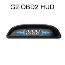 자동차 hud 헤드업 디스플레이 속도계 GEARELEC G2 OBD2 HUD GPS 헤드 업 디지털 알람 알림 미터 전자, N02 .G2 OBD2 HUD