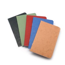 하이모리 클레르퐁텐 age bag 스태플제본 노트 줄지 A6 73416, 상세설명 참조, 단일상품/블랙