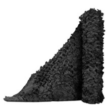 군용텐트 1인용 3~4인용 밀리터리 원터치 a형 백패킹 텐트 사용자 정의 크기 위장 그물 대량 롤 메쉬 카모 홈 정원 장식 일 그늘 캠핑 사냥 자동차 천막, [06] Black