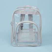 클리어 투명 백팩 그레이 비치백 방수가방 투명가방 투명백 PVC가방 PVC투명가방 물놀이가방 목욕가방 수영