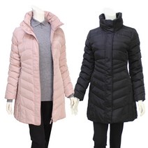 여성 거위털 구스 다운 롱 패딩 겨울 점퍼