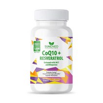 Sundhed Natural CoQ10 강력한 항산화 물질 (캡슐 Coq10 레스베라트롤)