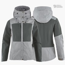 피엘라벤 23FW KEB 라이트 에코 여성 그레이 후드 풀집업 자켓