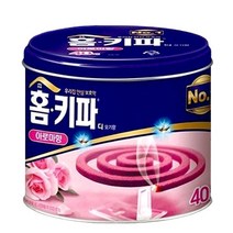홈키파 모기향 아로마 40매, 40개