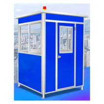 주차부스 경비 이동식초소 매표 부스 제작 창고 임시, 1.5x1.5x2.15LWH