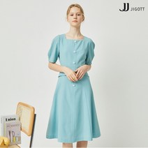 JJ지고트 스퀘어넥 A라인 플레어 원피스 GM6M0OPW2