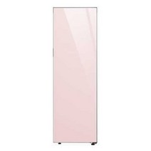 [하이마트] 삼성 비스포크 1도어 김치냉장고 RQ34A7935AP (347L 글램 핑크 1등급)_우개폐