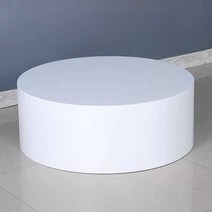 웨딩 스튜디오 촬영 발판 다이 방송 피팅 단상 라이브, 모조 대리석 흰색 직경 40cm 높이 15cm