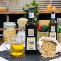 현미유 100% 미강 쌀눈 비정제 압착 추출 오일 NON-GMO HACCP인증 473ml