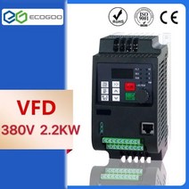주파수 변환기 생성기 교류 전원 장치 모터 속도 제어 변환기용 미니 가변 인버터, 380V 4kw