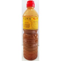 1kg 머스타드 소스 매운맛 맛샘 업소용 식당 식당용+*EA**